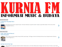 Tablet Screenshot of kurniafm.com